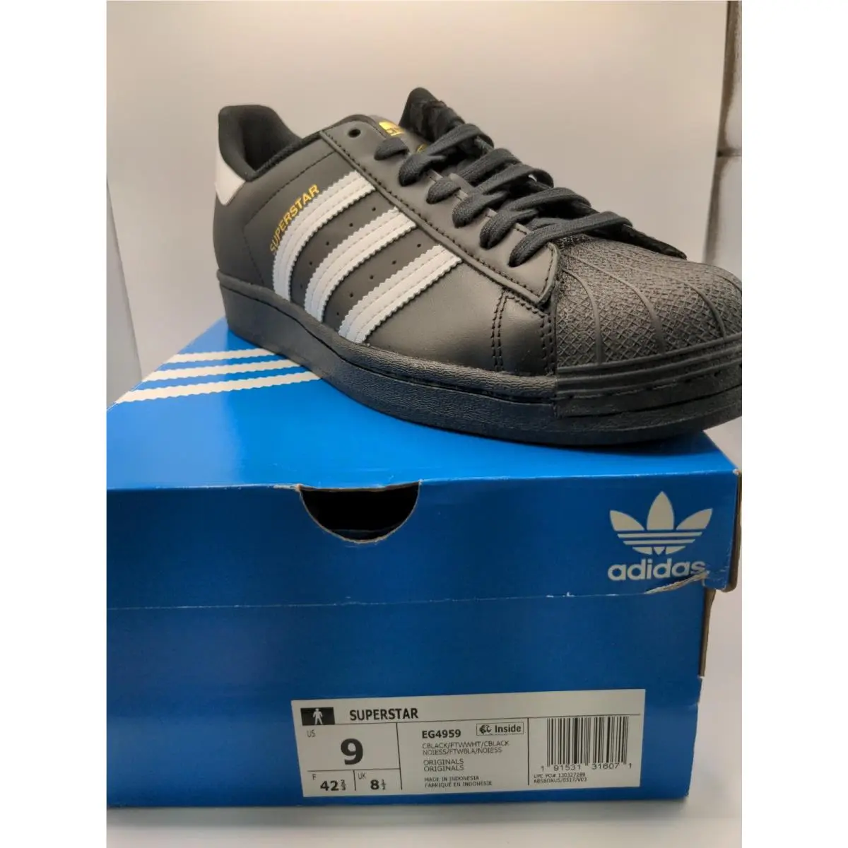 Adidas shoes - adidas Superstar - Superstar - EG4959 - Black 10