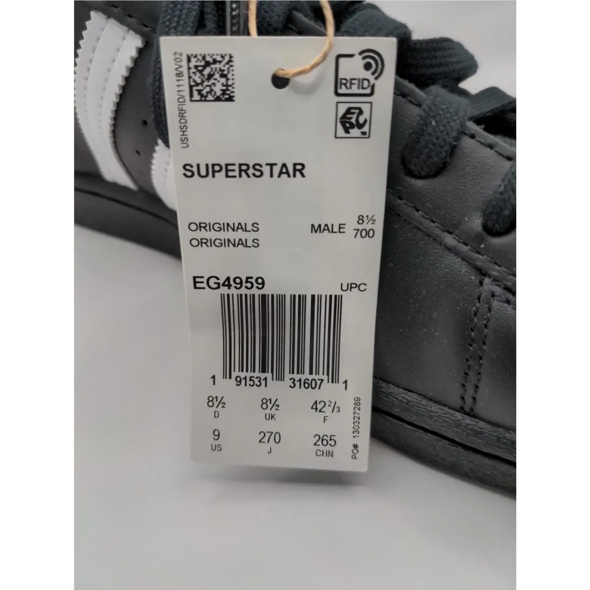 Adidas shoes - adidas Superstar - Superstar - EG4959 - Black 6