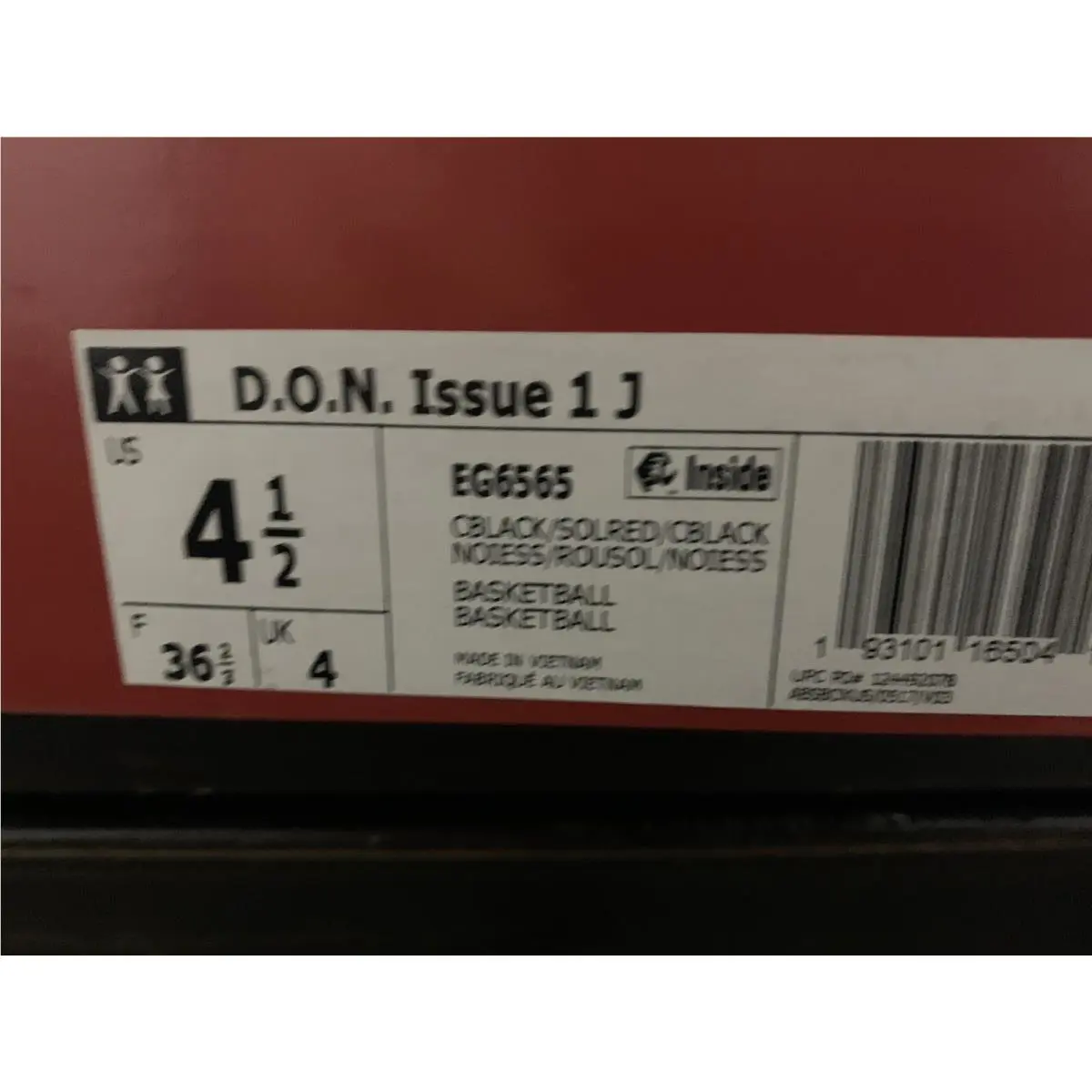 Adidas shoes - Issue 1 - Issue - EG6565 - Red (UPC: 193101164990) 9