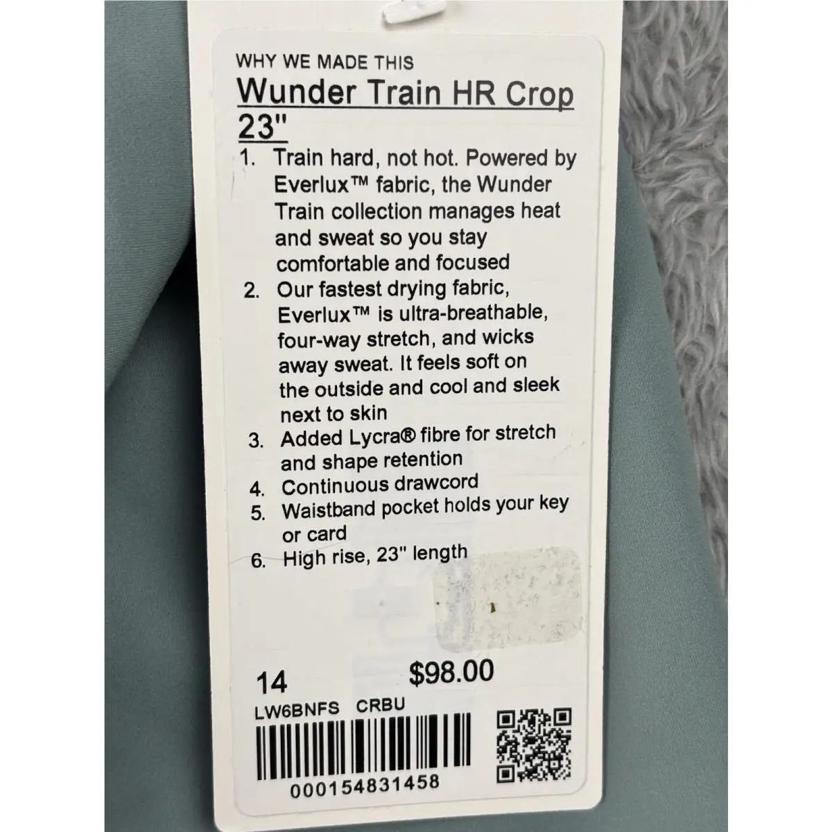Lululemon clothing - Green 5