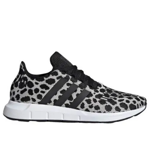 Adidas Women`s Swift Run - Size 6 - BD7962 - cheetah print