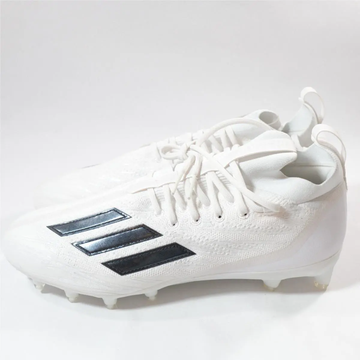 Adidas Adizero Primeknit White Black Football Cleats HP8860 Men`s Size 12.5