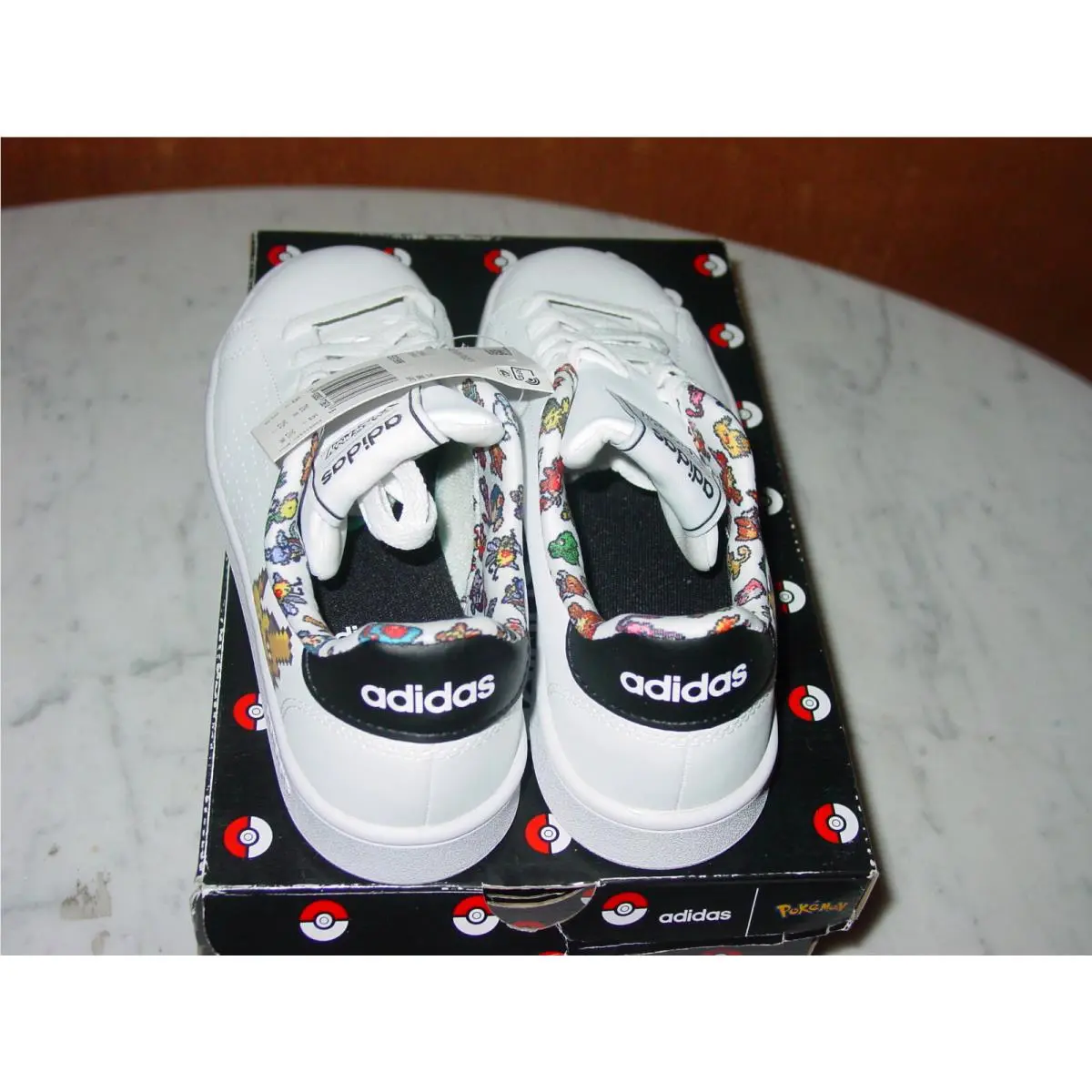Adidas shoes - Pokemon Advantage K EG1999 - Pokemon Advantage - White (UPC: 193093736748) 2
