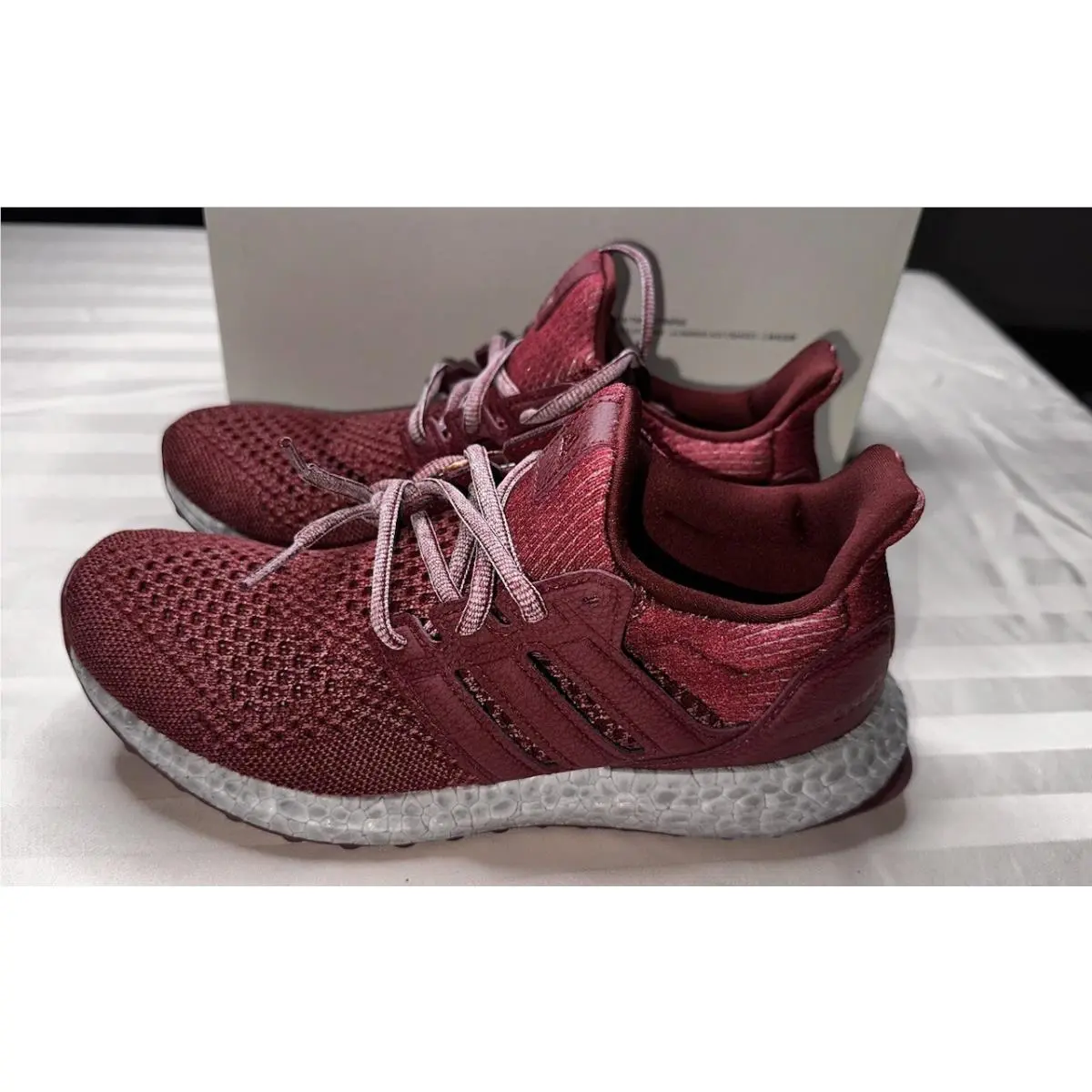Adidas Women`s Ultraboost 1.0 Running Shoes Shadow Red Size 5.5