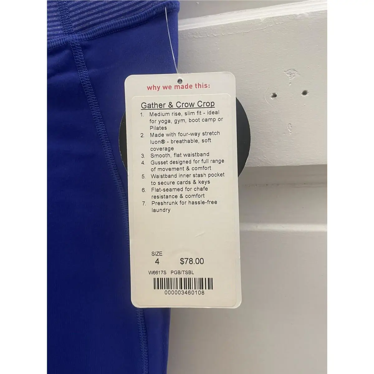 Lululemon clothing - Blue 2