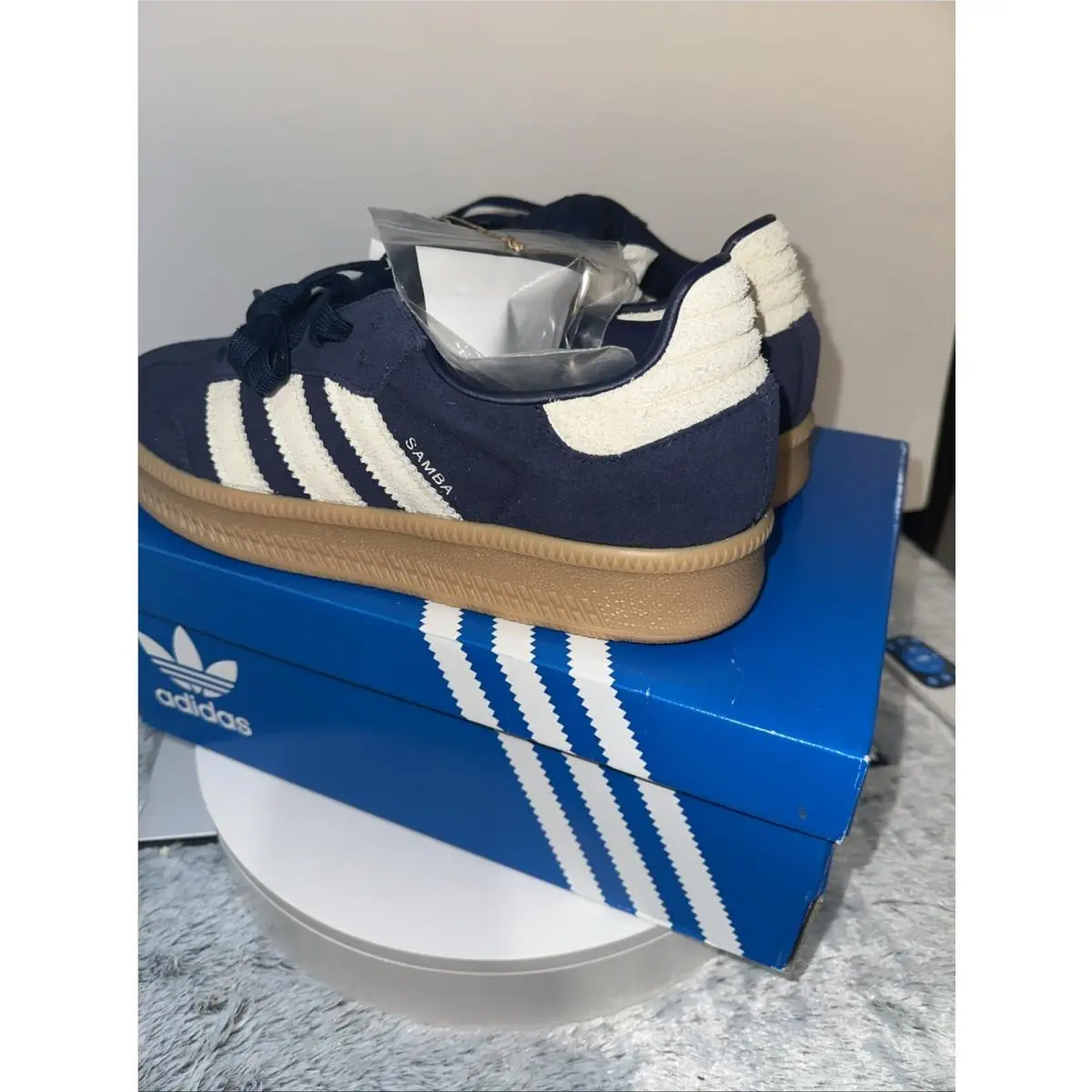 Adidas shoes - adidas Samba - Samba - NIGHTS - Night Indigo/Gum/Warm Vanilla (UPC: 197613510429) 8