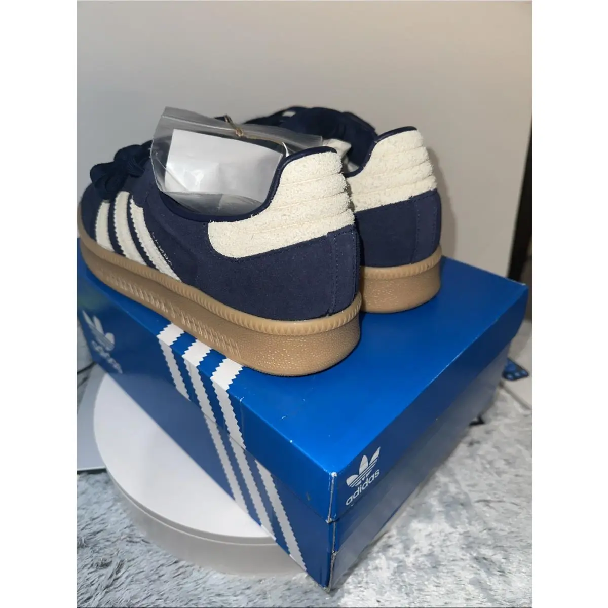 Adidas shoes - adidas Samba - Samba - NIGHTS - Night Indigo/Gum/Warm Vanilla (UPC: 197613510429) 9