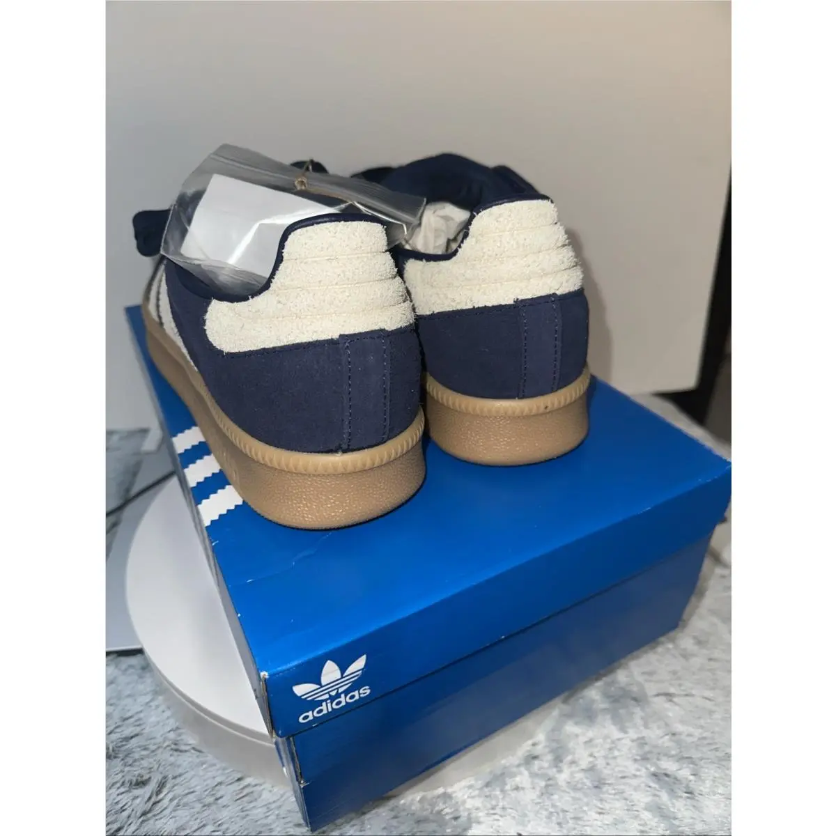 Adidas shoes - adidas Samba - Samba - NIGHTS - Night Indigo/Gum/Warm Vanilla (UPC: 197613510429) 10