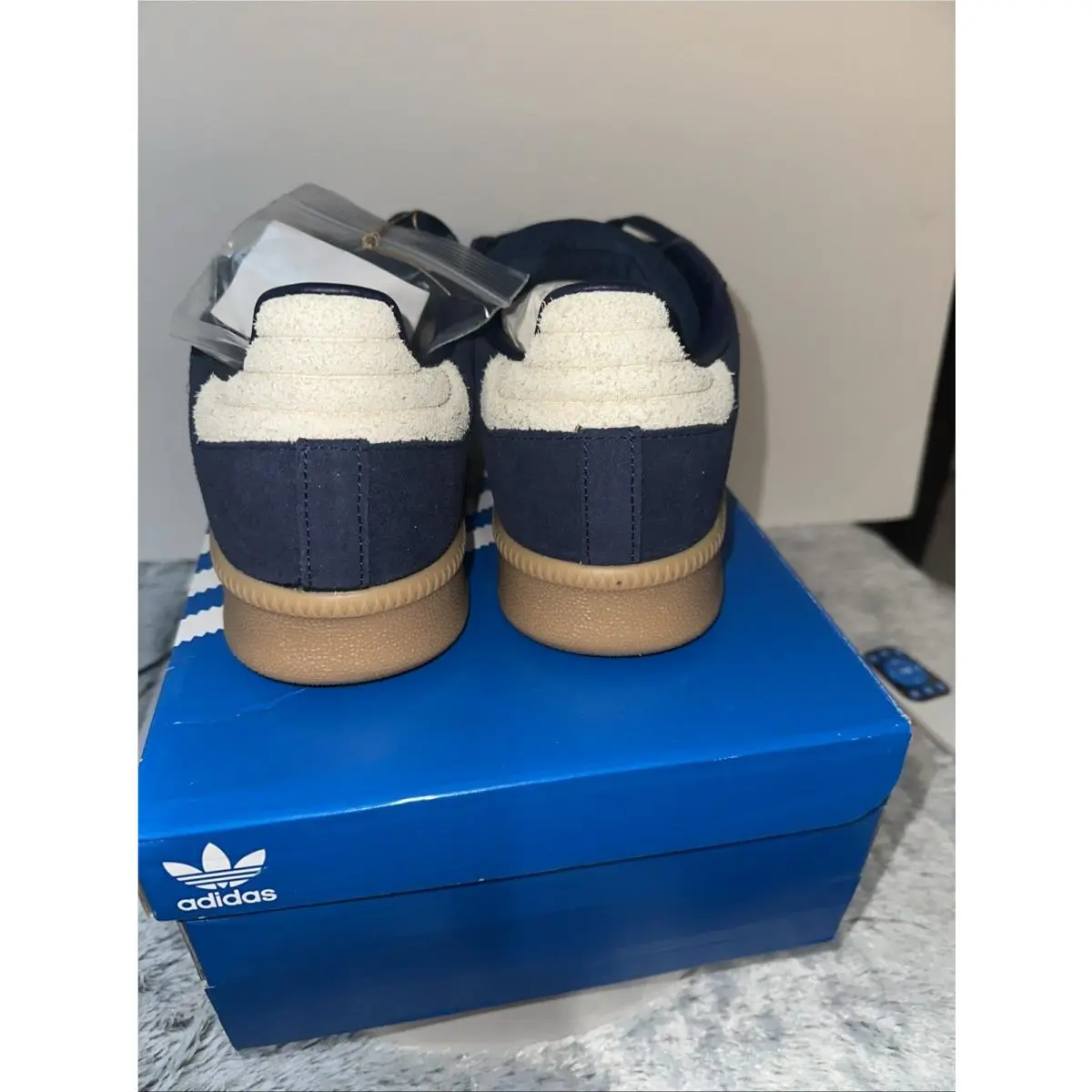 Adidas shoes - adidas Samba - Samba - NIGHTS - Night Indigo/Gum/Warm Vanilla (UPC: 197613510429) 11