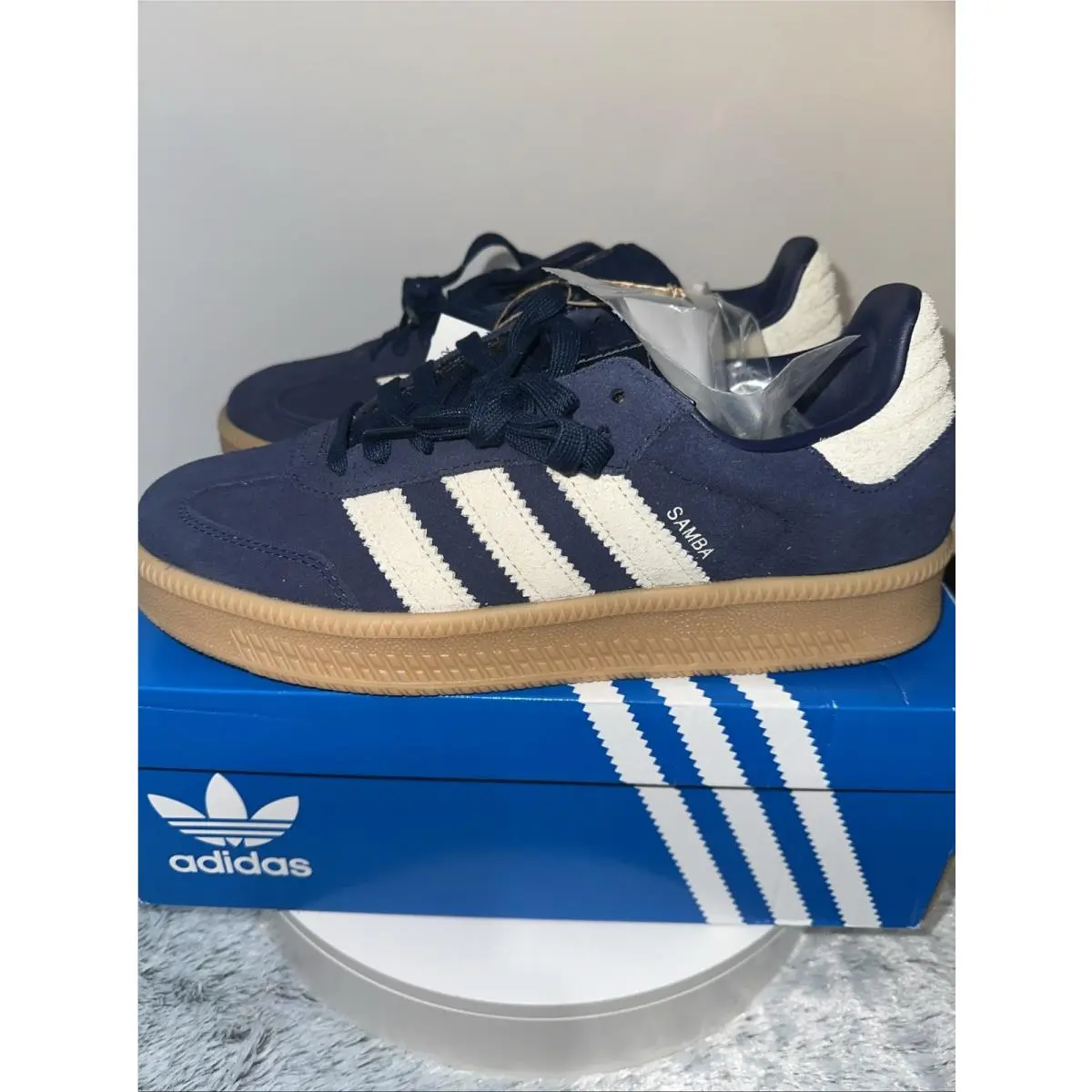 Adidas shoes - adidas Samba - Samba - NIGHTS - Night Indigo/Gum/Warm Vanilla (UPC: 197613510429) 2