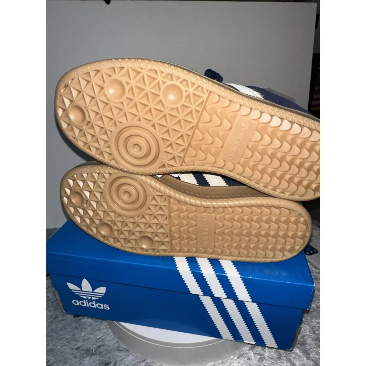 Adidas shoes - adidas Samba - Samba - NIGHTS - Night Indigo/Gum/Warm Vanilla (UPC: 197613510429) 3