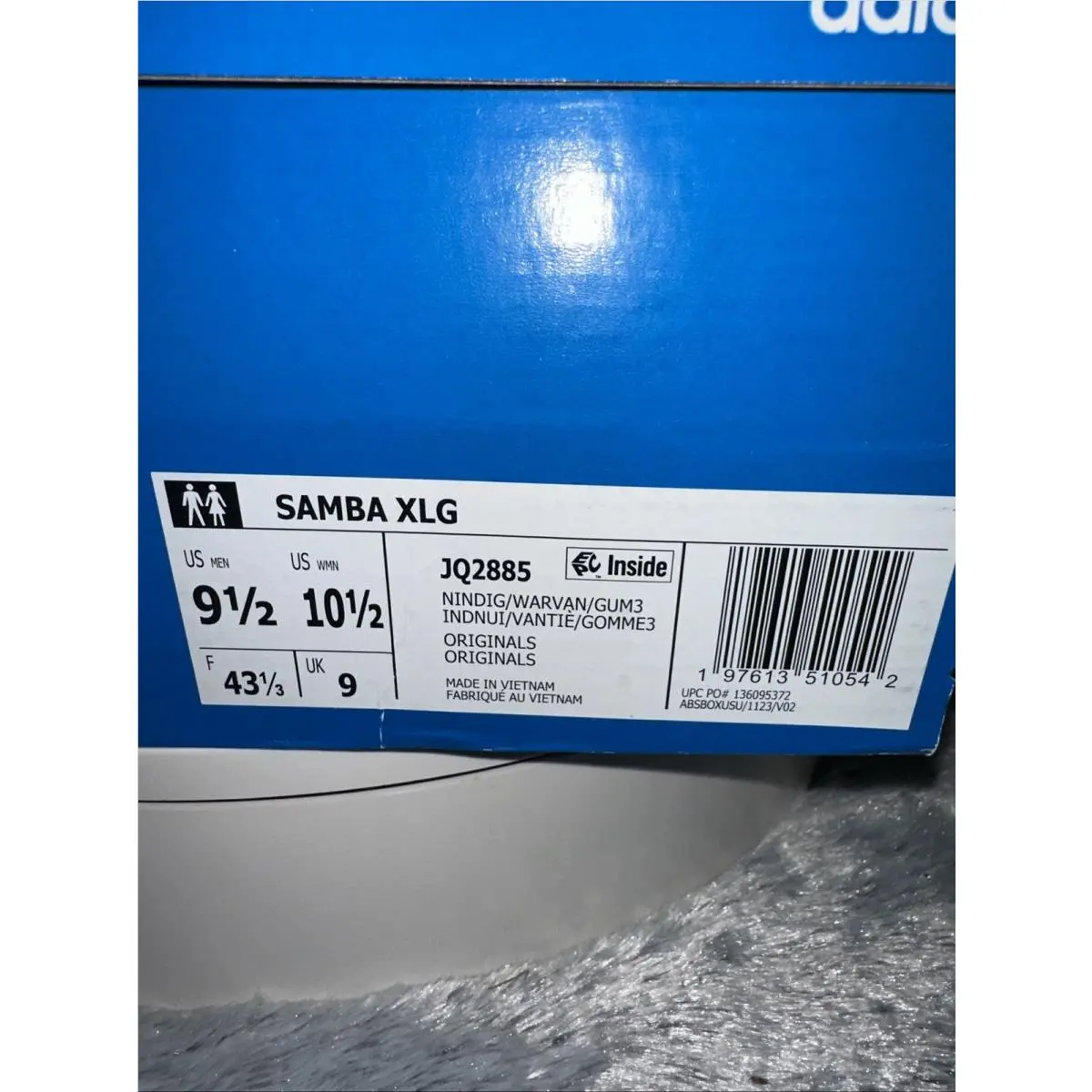 Adidas shoes - adidas Samba - Samba - NIGHTS - Night Indigo/Gum/Warm Vanilla (UPC: 197613510429) 4