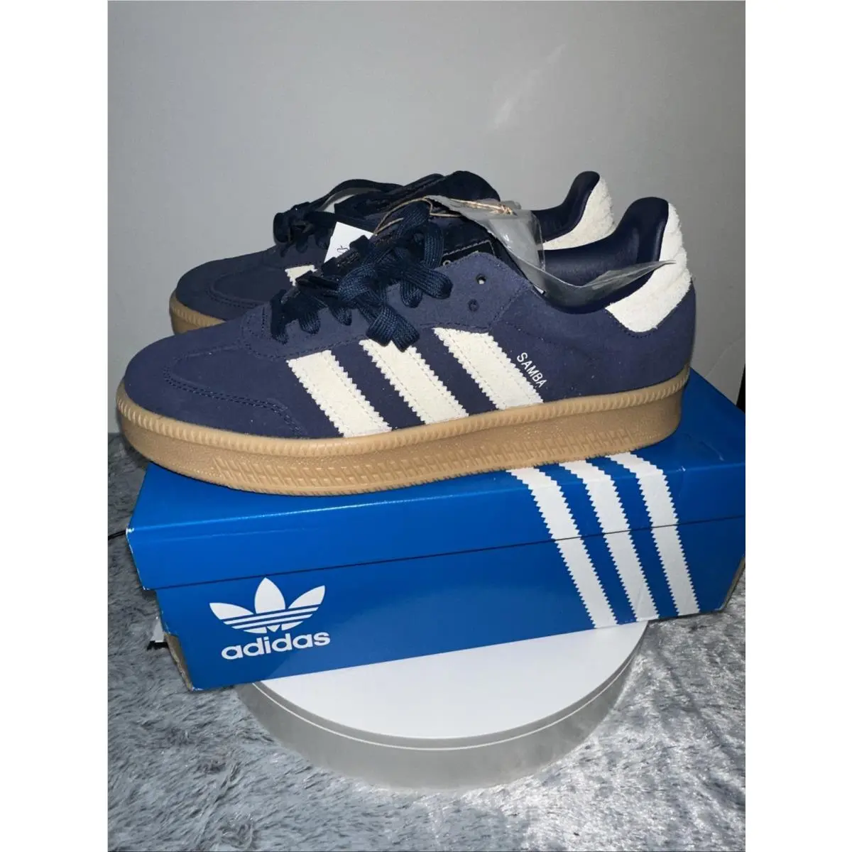 Adidas shoes - adidas Samba - Samba - NIGHTS - Night Indigo/Gum/Warm Vanilla (UPC: 197613510429) 6