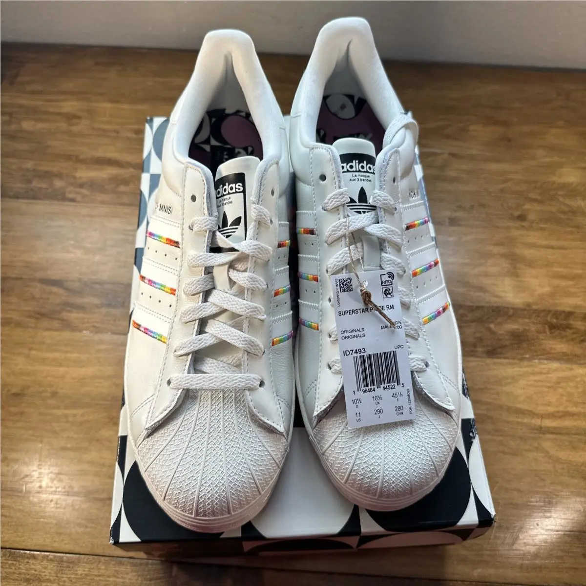 Adidas shoes - adidas Superstar - Superstar - ID7493 - Ivory (UPC: 0196464445225) 9