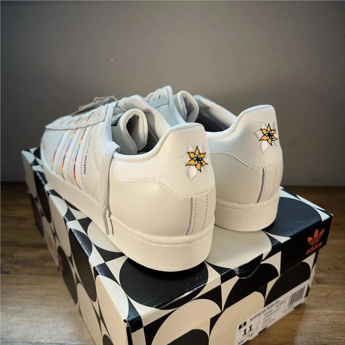 Adidas shoes - adidas Superstar - Superstar - ID7493 - Ivory (UPC: 0196464445225) 5