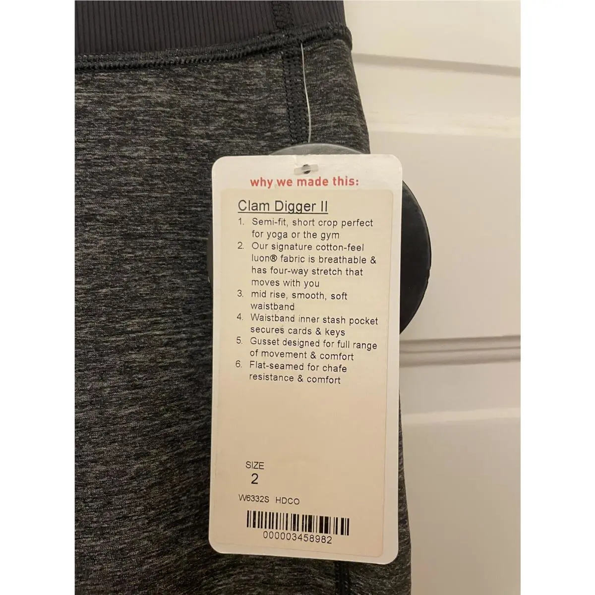 Lululemon clothing - Black 2