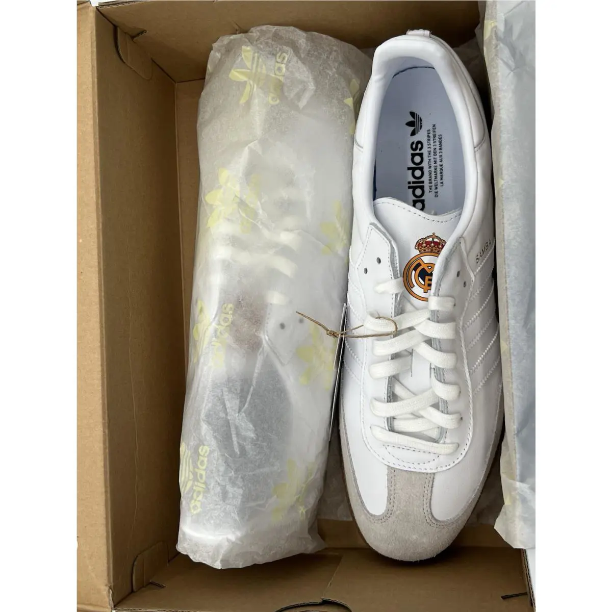 Adidas shoes - adidas Samba - Samba - HQ7032 - White, Manufacturer: Cloud White/Cloud White/Gum 12