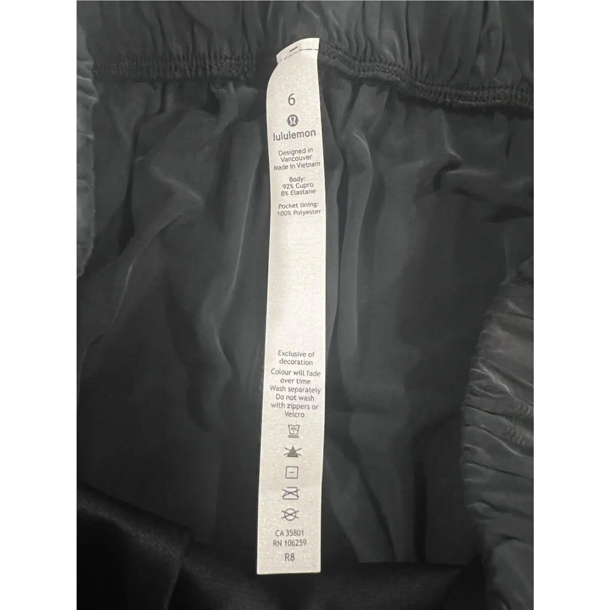Lululemon clothing - Black 5