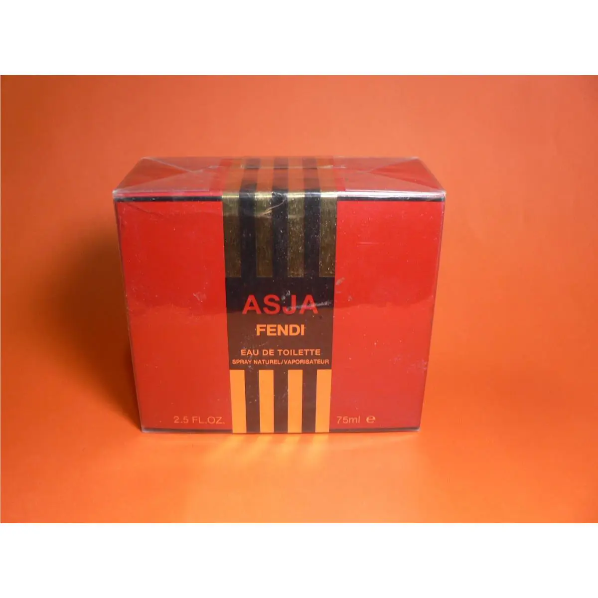 Vintage Asja Fendi 2.5oz 75ml Eau DE Toilette Spray Box Rare