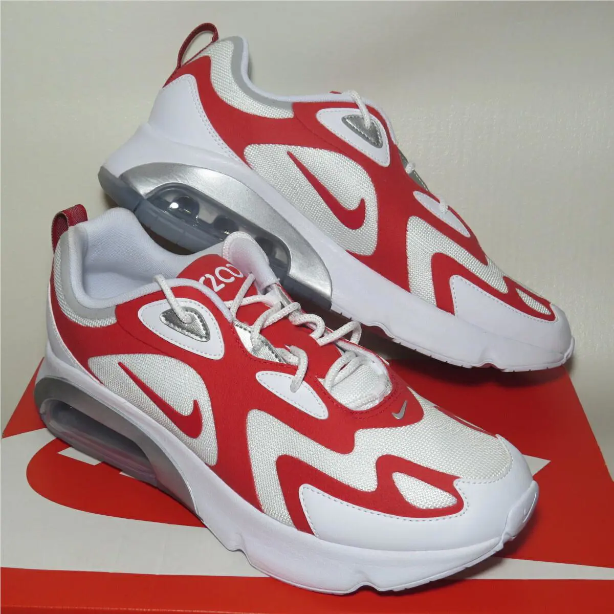 Nike shoes - Nike Air Max 200 - Air Max - AQ2568-100 - Red 2