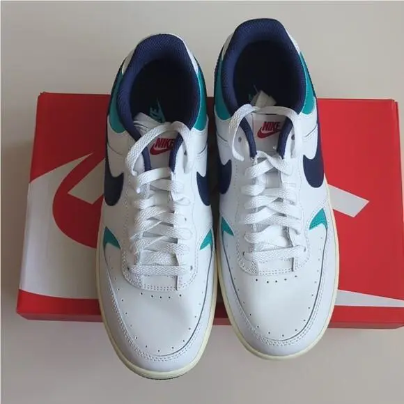 Nike shoes - Nike Gamma Force - Gamma Force - DX9176 300 - White/Navy/Teal (UPC: 197593651181) 2