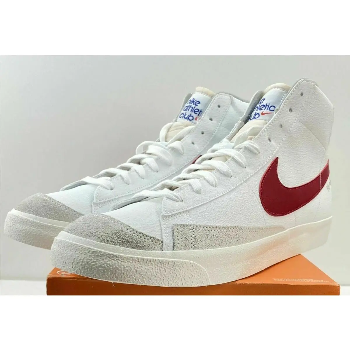 Nike shoes - Nike Blazer 77 - Blazer - DH7694-100 - WHITE/LIGHT SMOKE GREY/PHANTOM/GYM RED 8