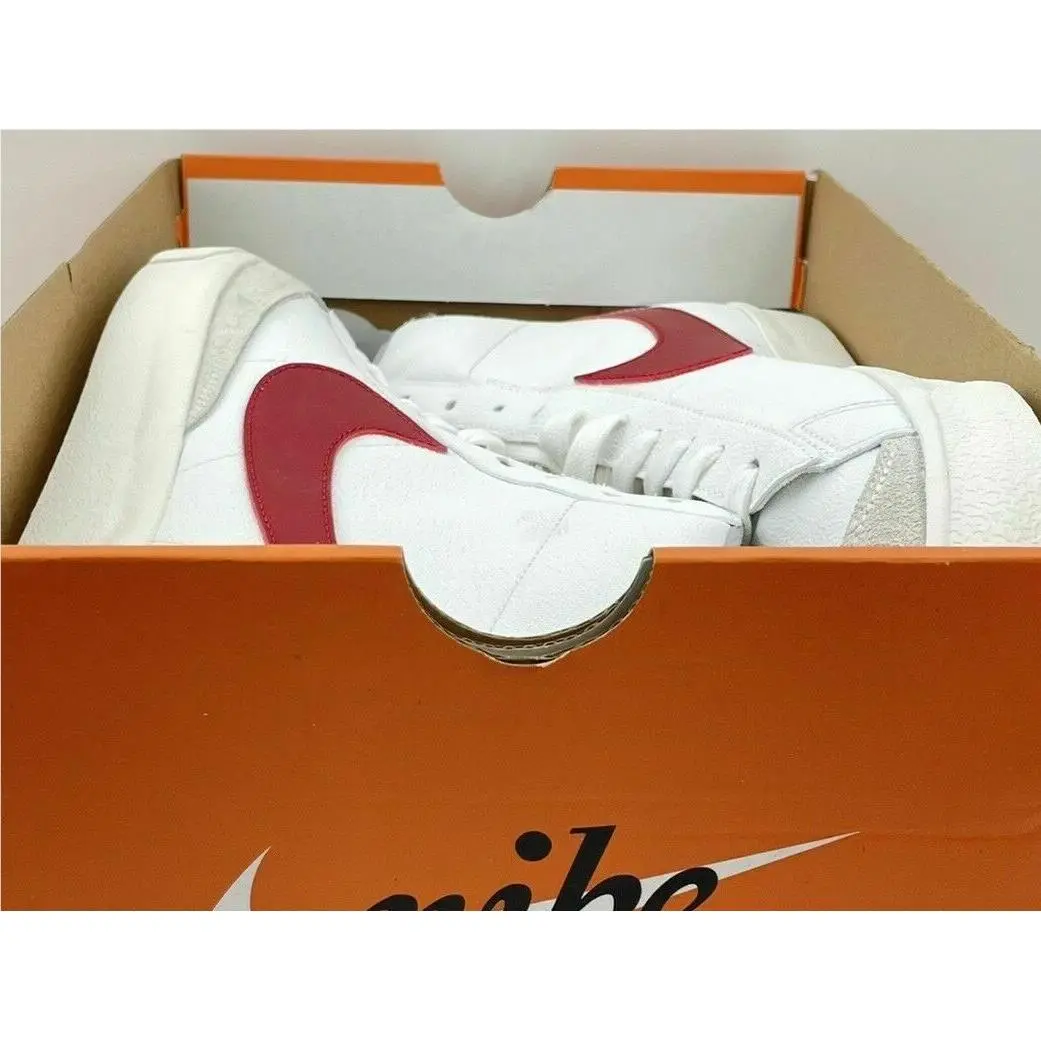 Nike shoes - Nike Blazer 77 - Blazer - DH7694-100 - WHITE/LIGHT SMOKE GREY/PHANTOM/GYM RED 2