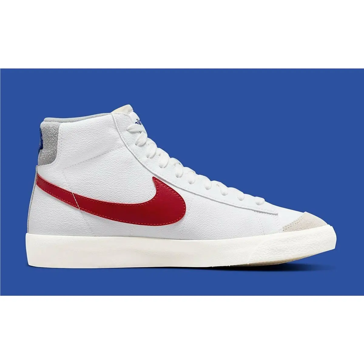 Nike shoes - Nike Blazer 77 - Blazer - DH7694-100 - WHITE/LIGHT SMOKE GREY/PHANTOM/GYM RED 4