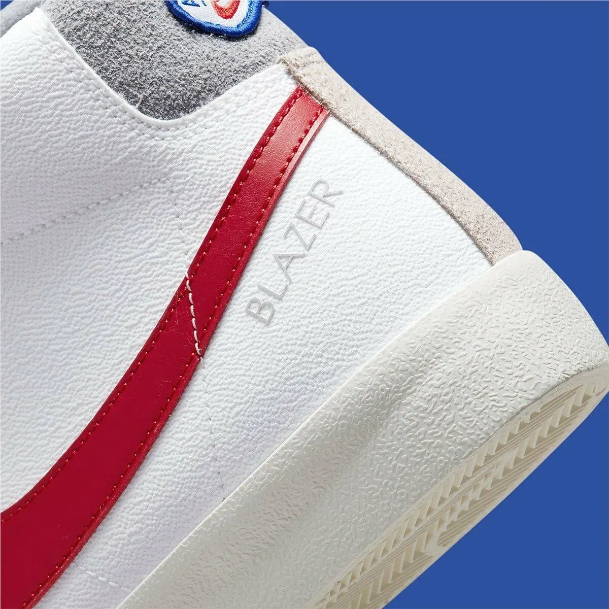 Nike shoes - Nike Blazer 77 - Blazer - DH7694-100 - WHITE/LIGHT SMOKE GREY/PHANTOM/GYM RED 5