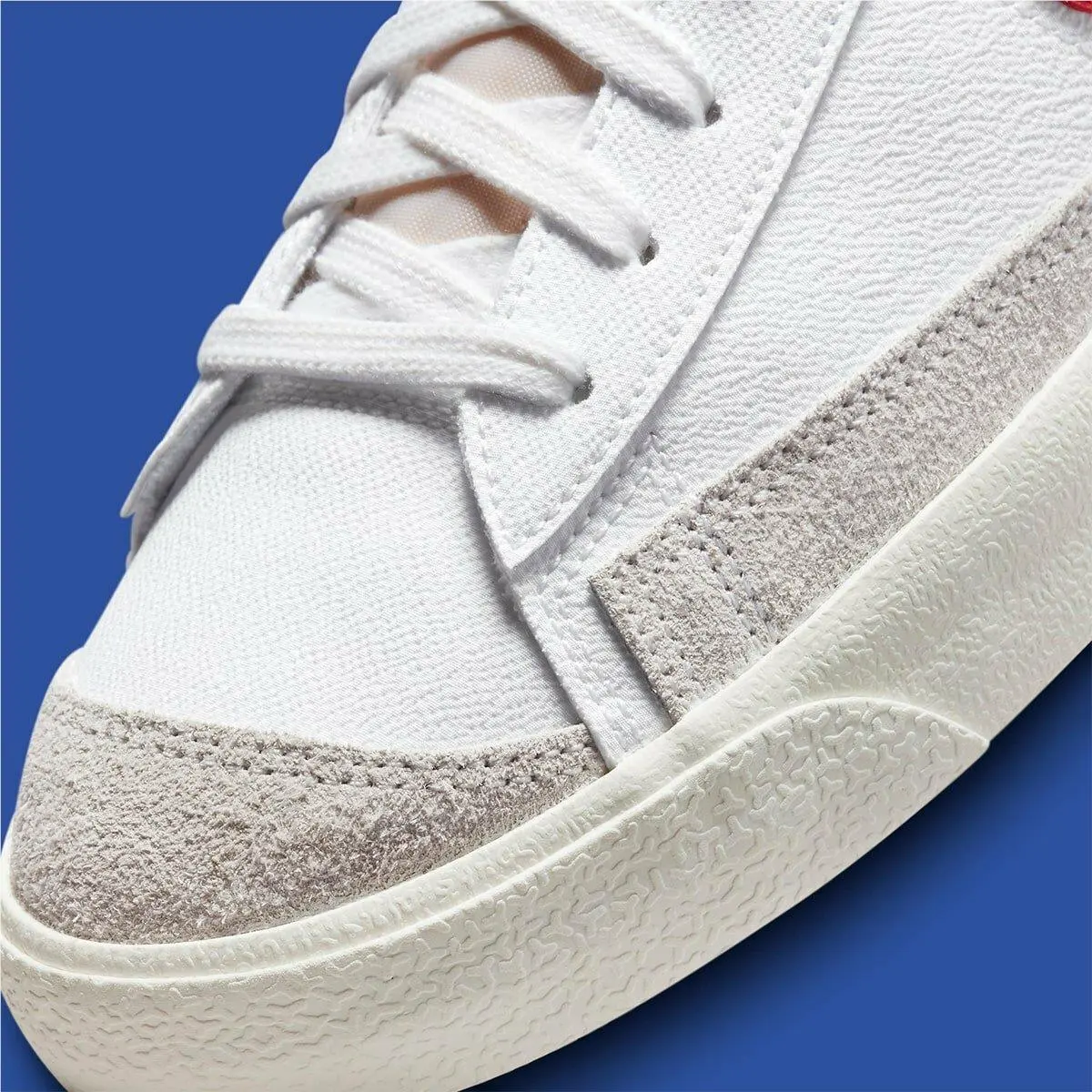 Nike shoes - Nike Blazer 77 - Blazer - DH7694-100 - WHITE/LIGHT SMOKE GREY/PHANTOM/GYM RED 6