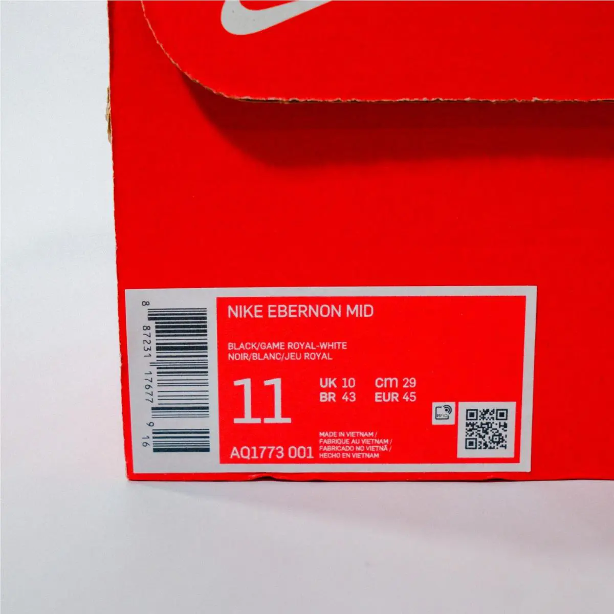Nike shoes - Nike Ebernon - Ebernon - AQ1773-001 - Black 0