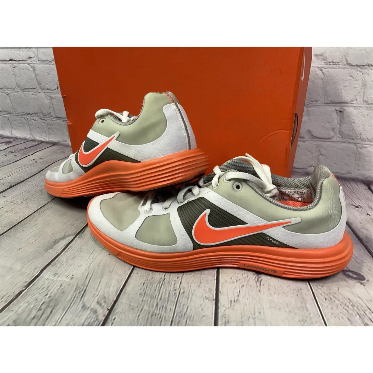 Nike shoes - Nike Lunaracer +2 - Lunaracer - 385756 001 - Orange (UPC: 884500942363) 2