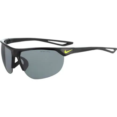 Nike Cross Trainer Men`s Wrap Sunglasses w/ Max Optics Lens EV0937 001 - Italy - Frame: Black, Lens: Grey