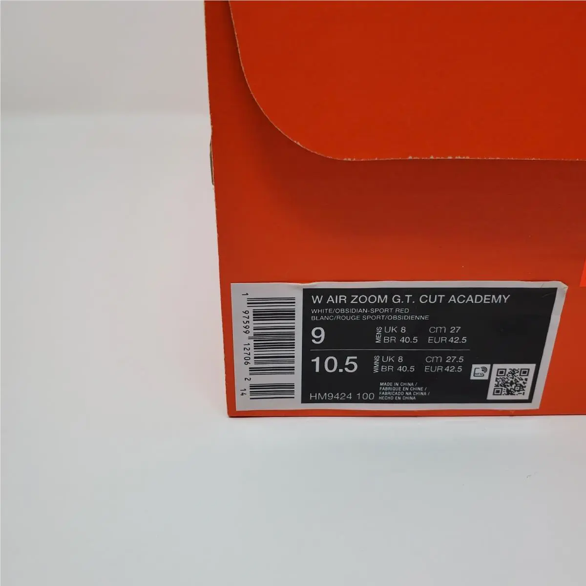 Nike shoes - Air Zoom GT Cut Academy - HM9424-100 - White 9