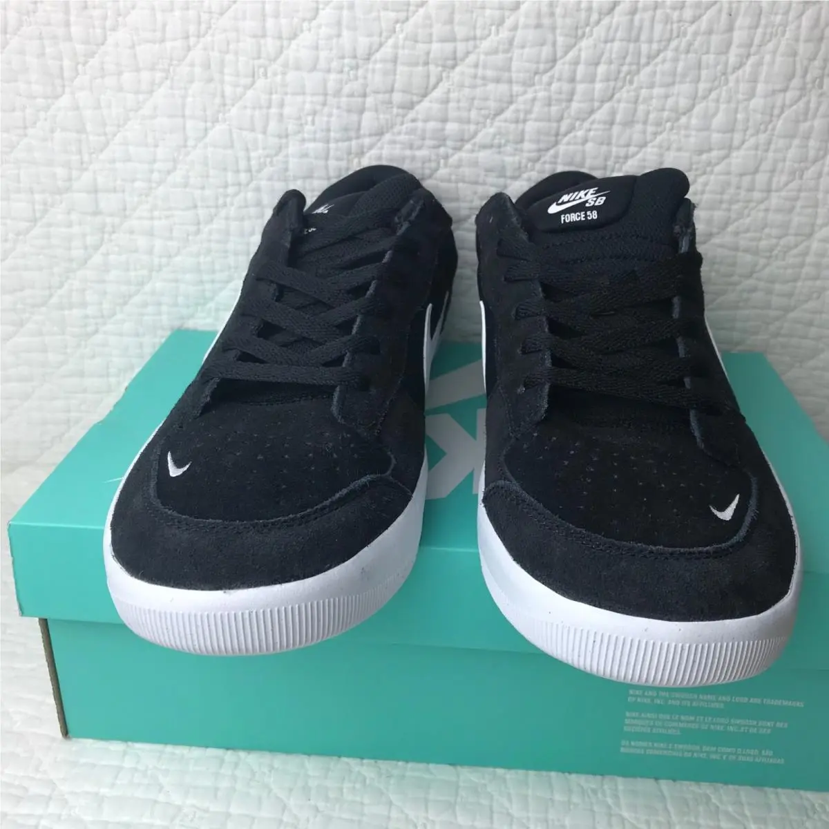 Nike shoes - Nike SB Force 58 - Force - CZ2959-001 - black/ white 3