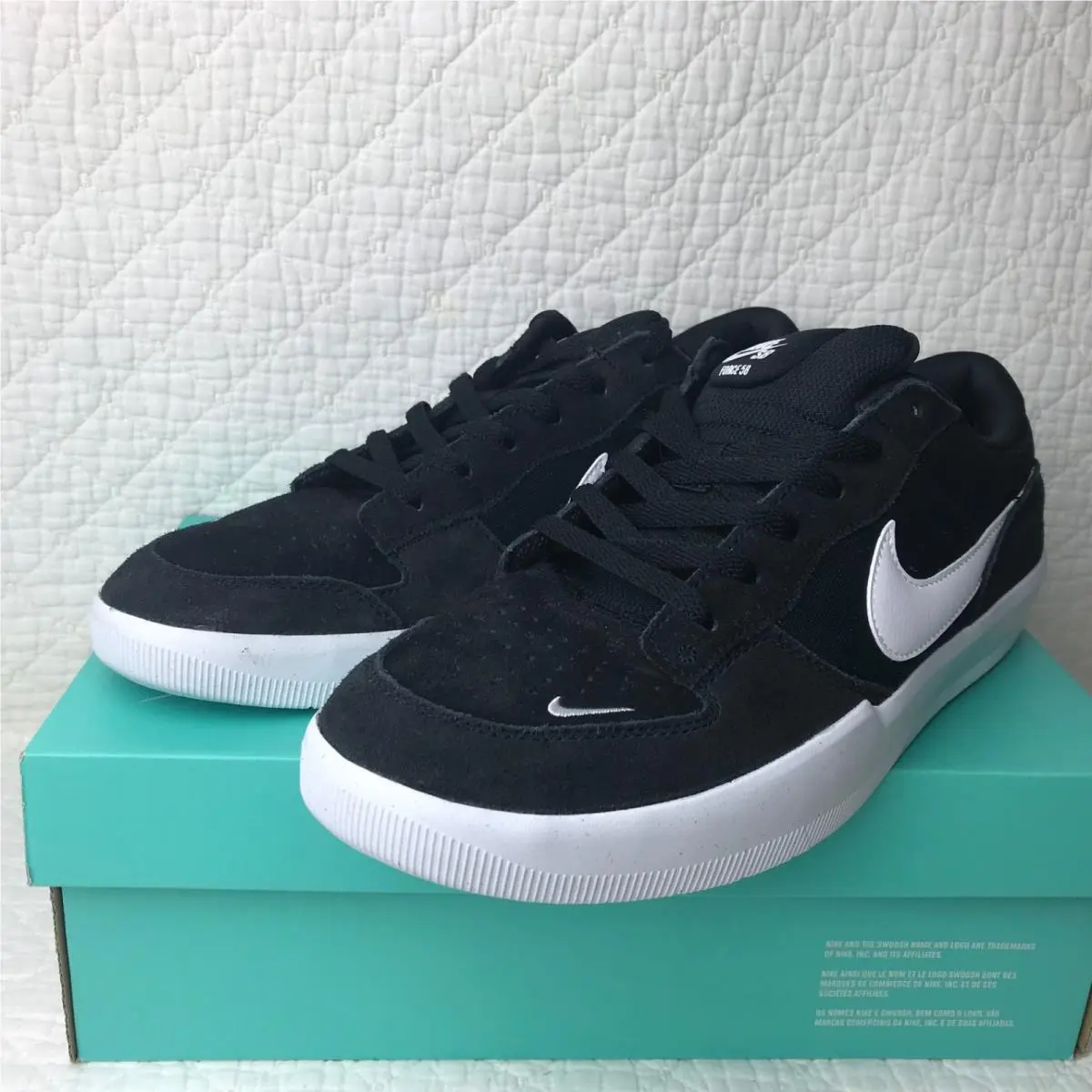 Nike shoes - Nike SB Force 58 - Force - CZ2959-001 - black/ white 6