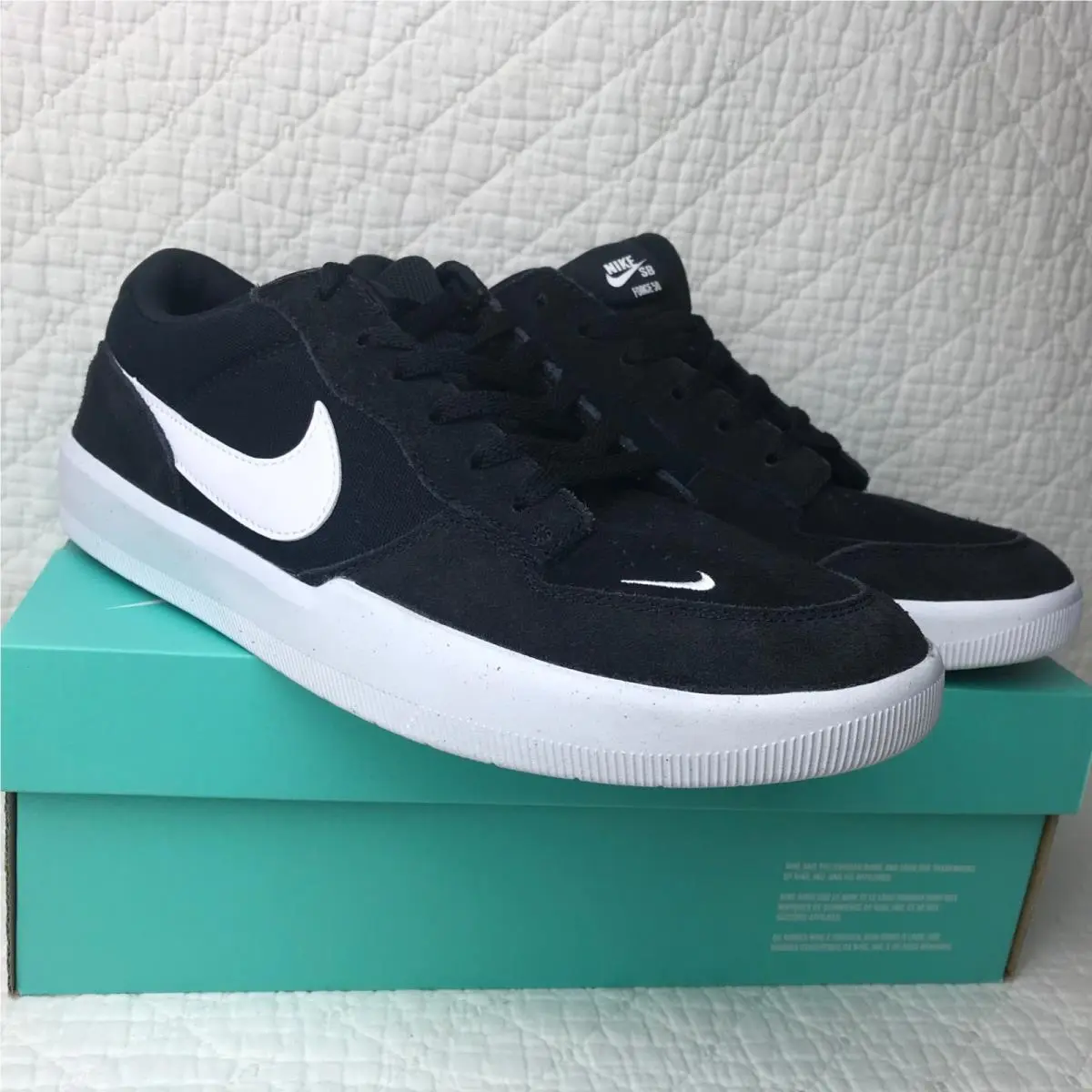Nike shoes - Nike SB Force 58 - Force - CZ2959-001 - black/ white 7