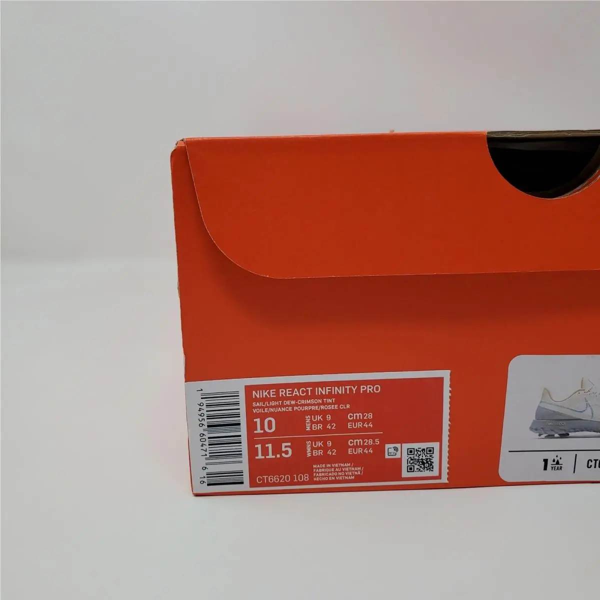 Nike shoes - Nike React Infinity Pro Golf - CT6620-108 - Gray 8
