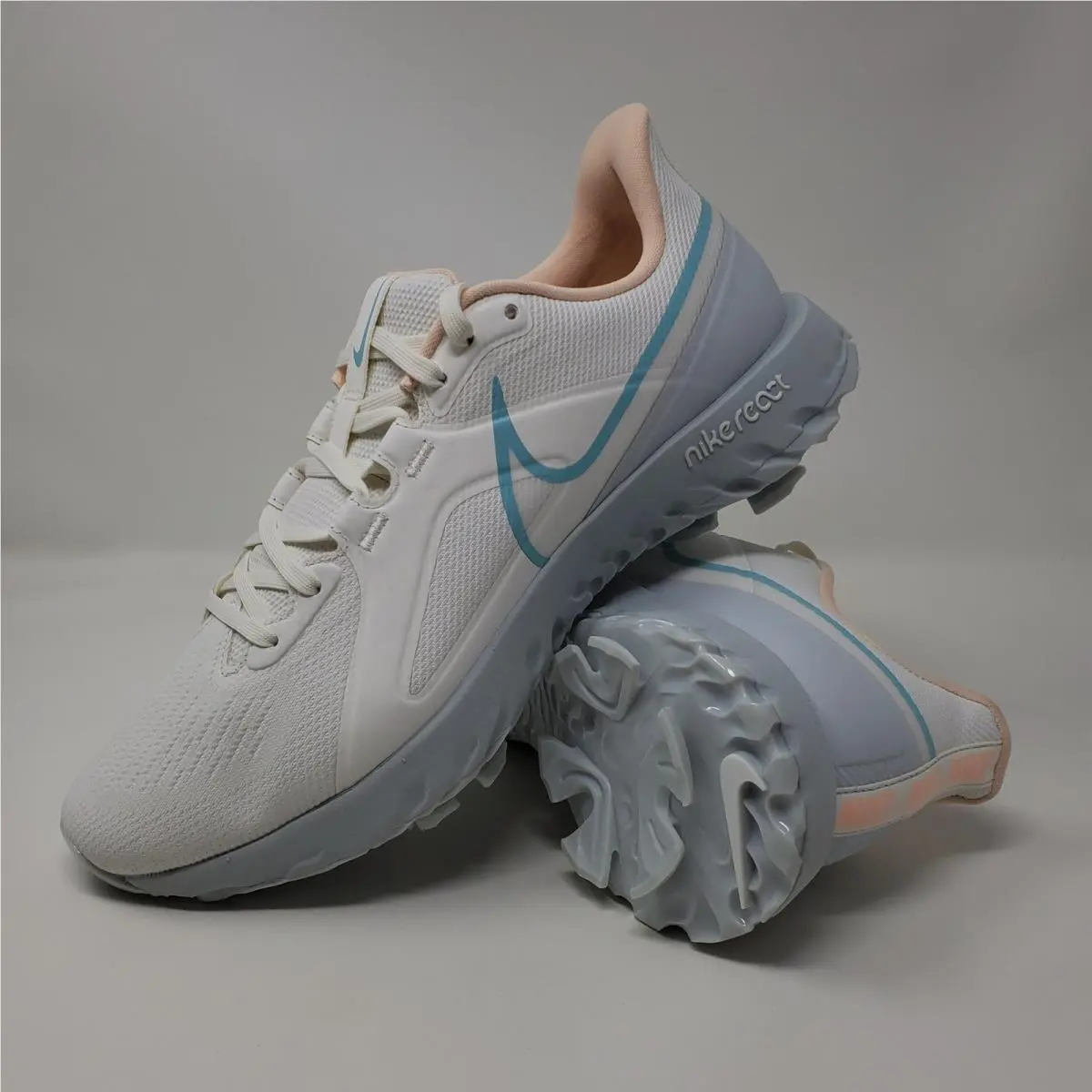 Nike React Infinity Pro Golf Shoes Sail Crimson Tint Men`s Size 10 CT6620-108
