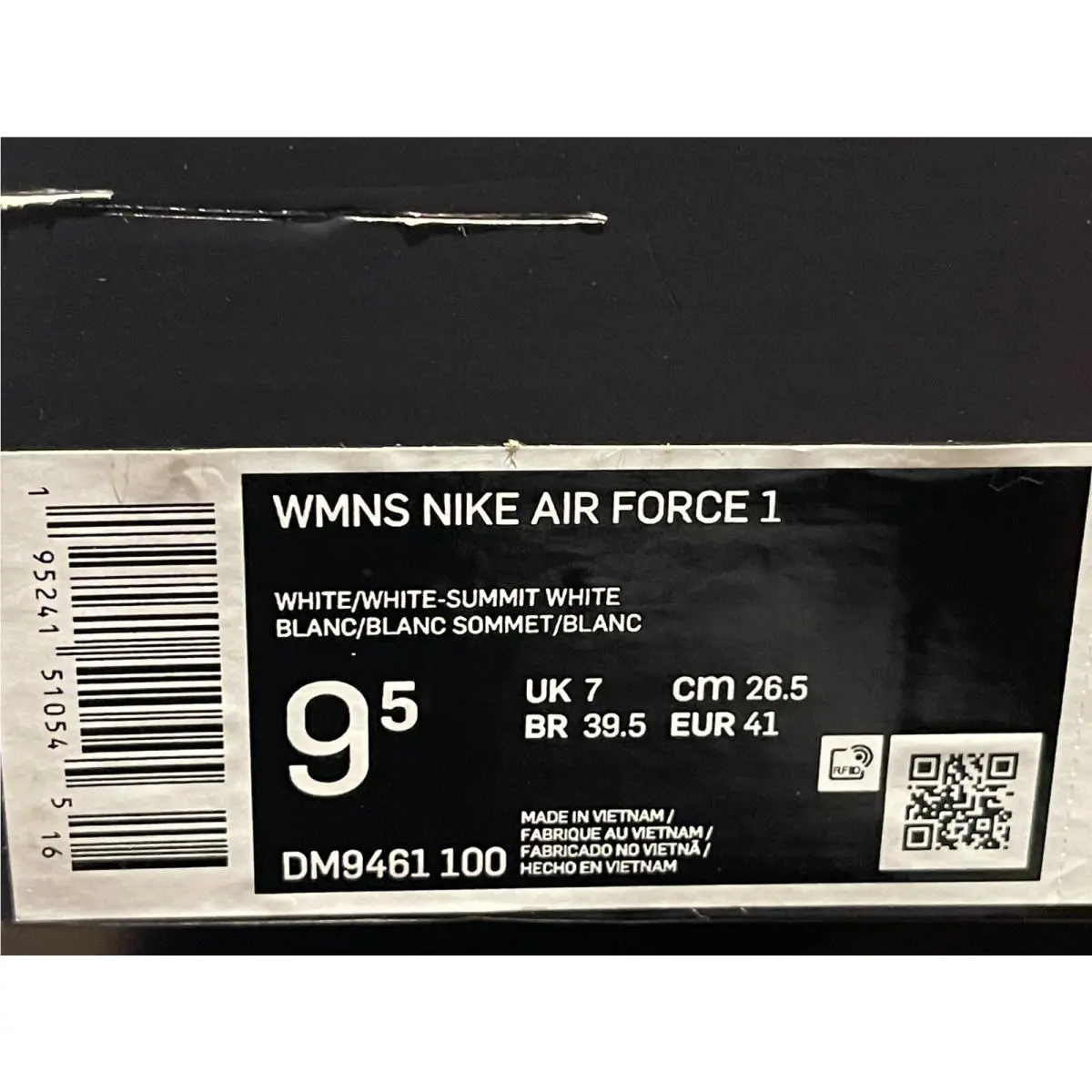 Nike shoes - Nike Air Force 1 - Air Force - DM9461-100 - White (UPC: 0195241510545) 5