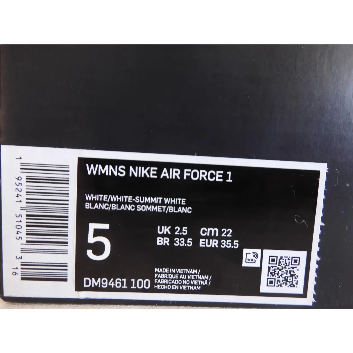 Nike shoes - Nike Air Force 1 - Air Force - DM9461100 - White (UPC: 195241510453) 3