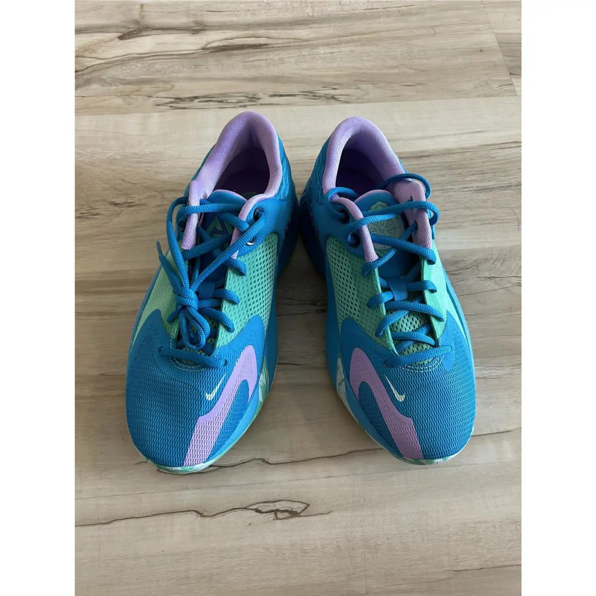 Nike shoes - Nike Freak 4 - Freak - Blue/Lilac​/Light Menta (UPC: 0196152295453) 1