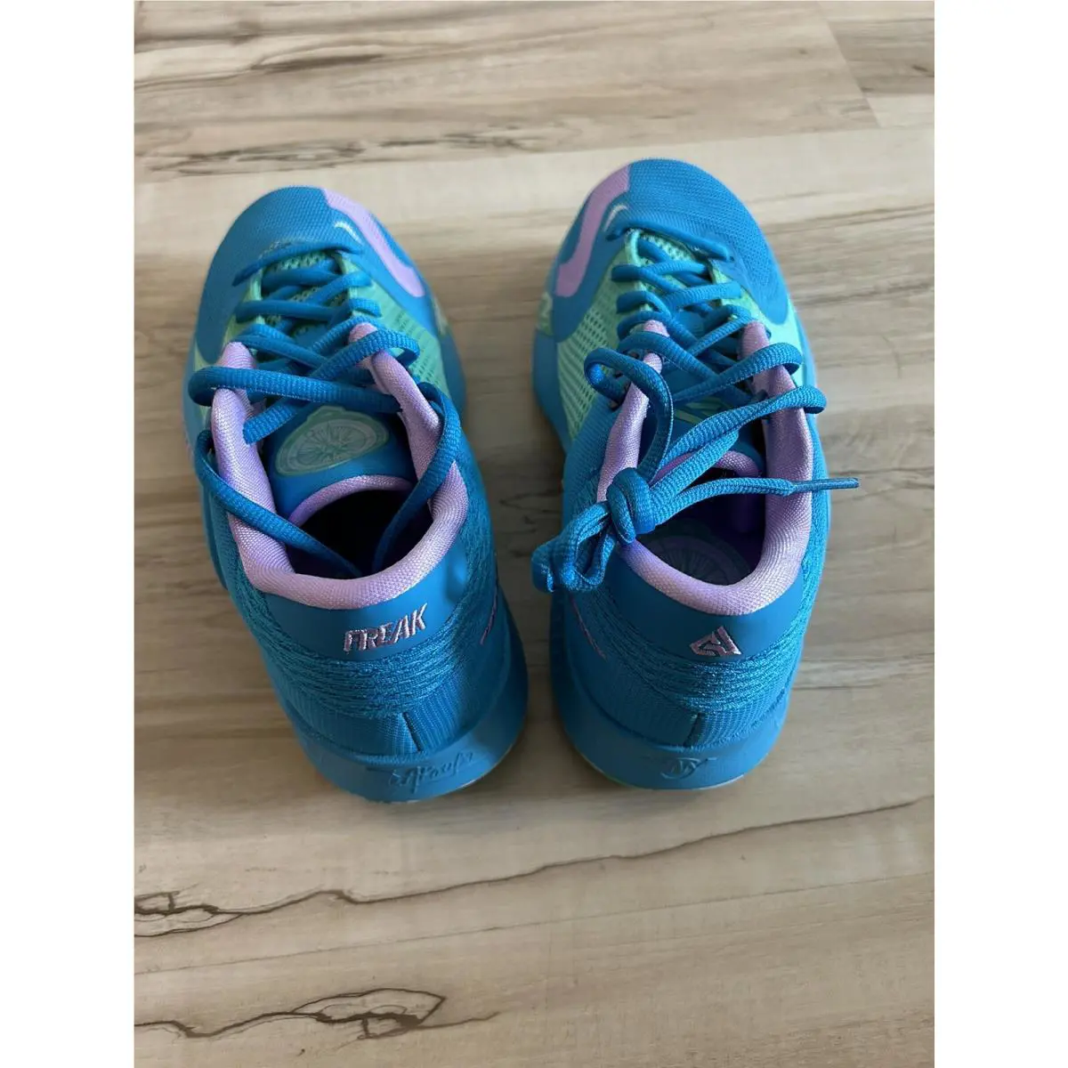 Nike shoes - Nike Freak 4 - Freak - Blue/Lilac​/Light Menta (UPC: 0196152295453) 4