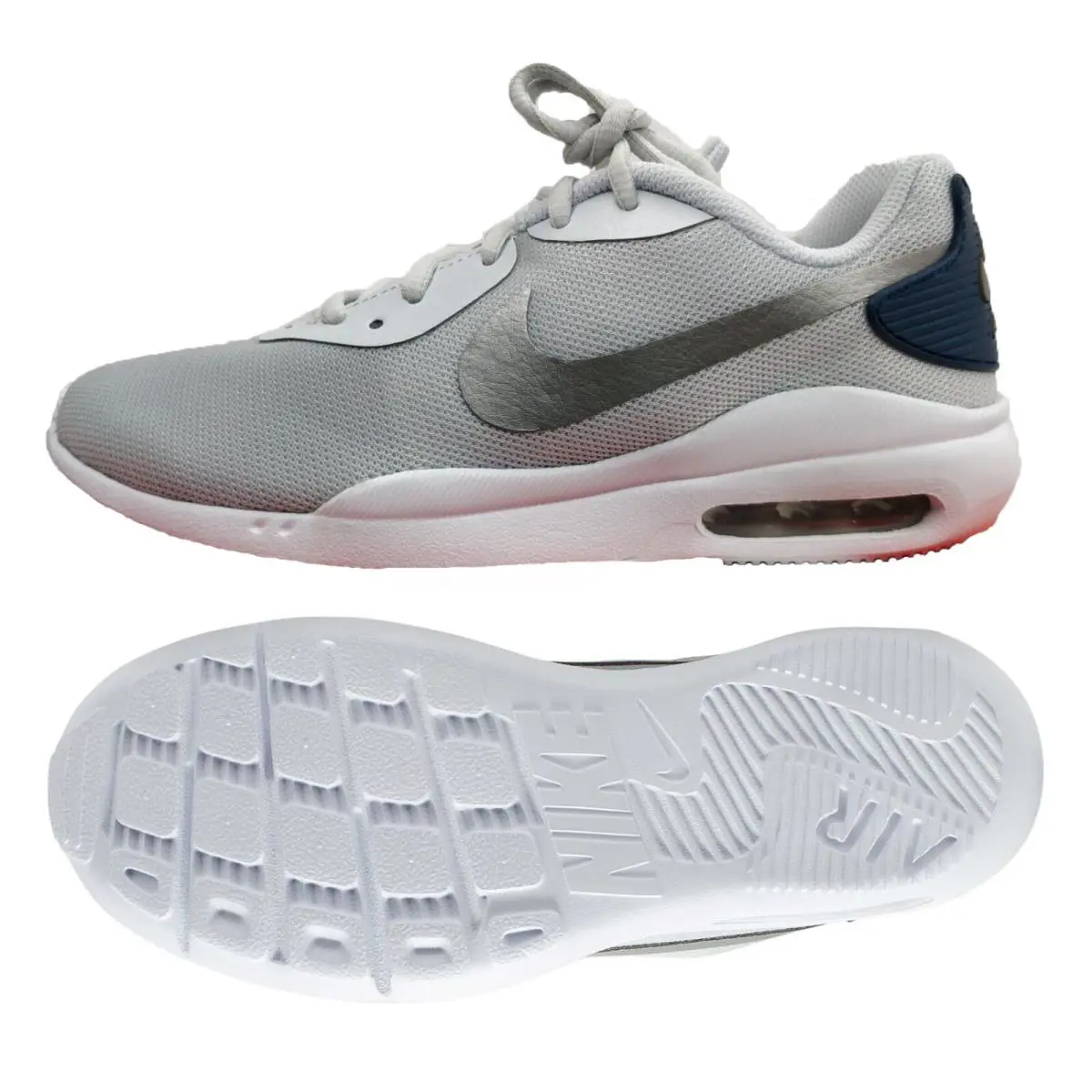Nike Wmns Air Max Oketo Platinum/metallic Cool Grey AQ2231-006 Women Shoes Sz 11 - Pure Platinum/Metallic Cool Grey
