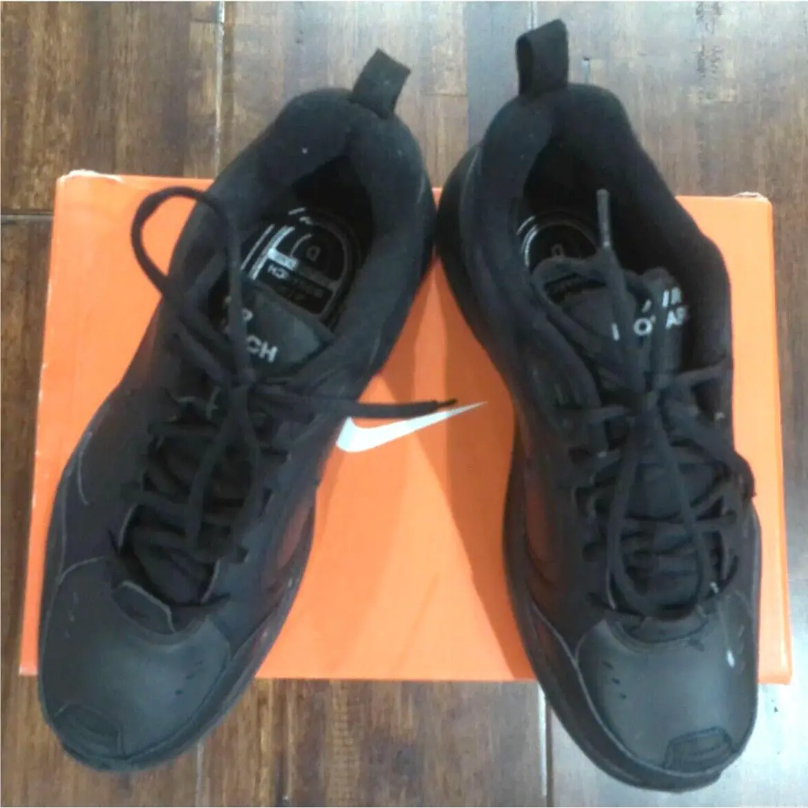 Nike Air Monarch IV Black Size 9.5 US 8.5 UK 43 Eur