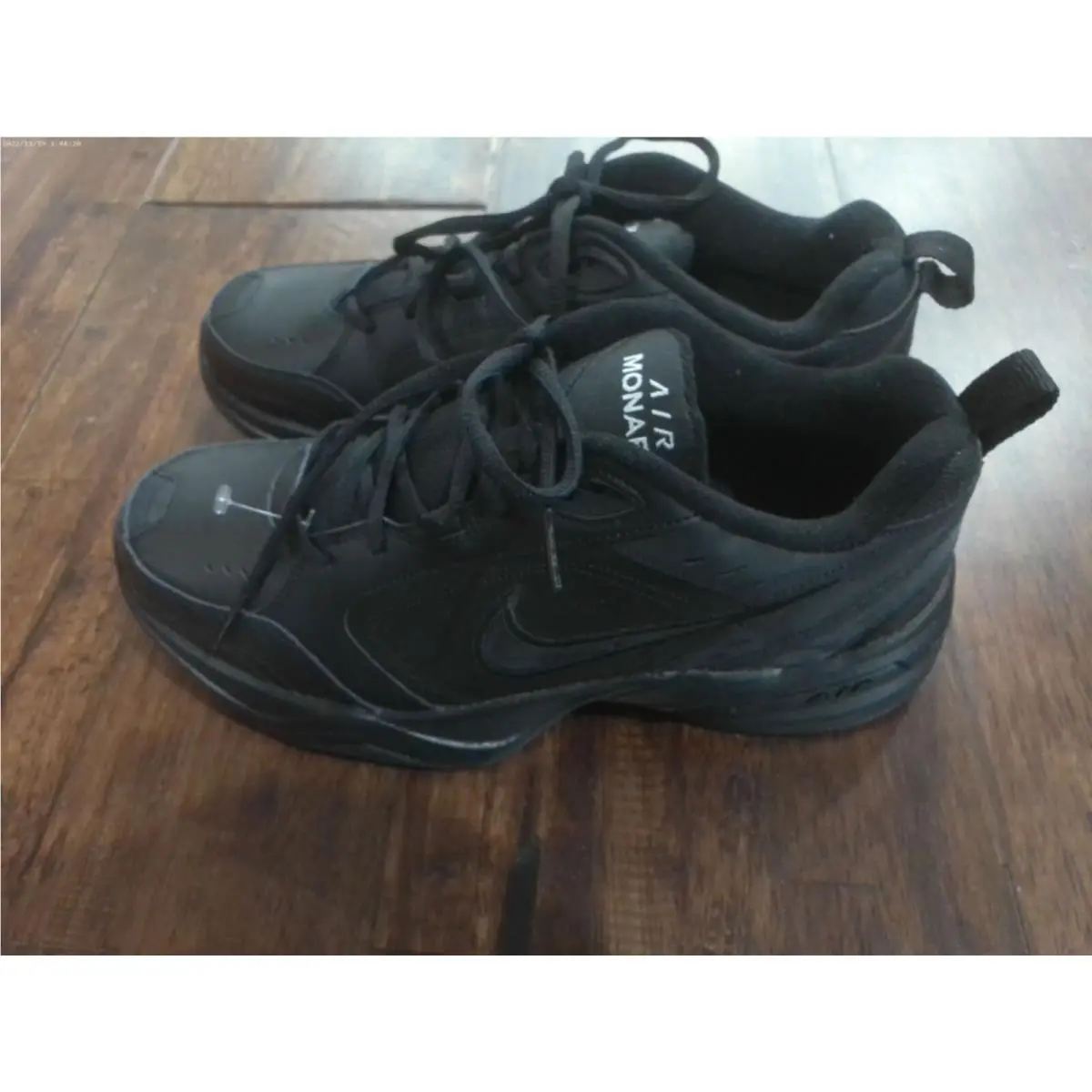 Nike shoes - Nike Air Monarch - Air Monarch - Black 8