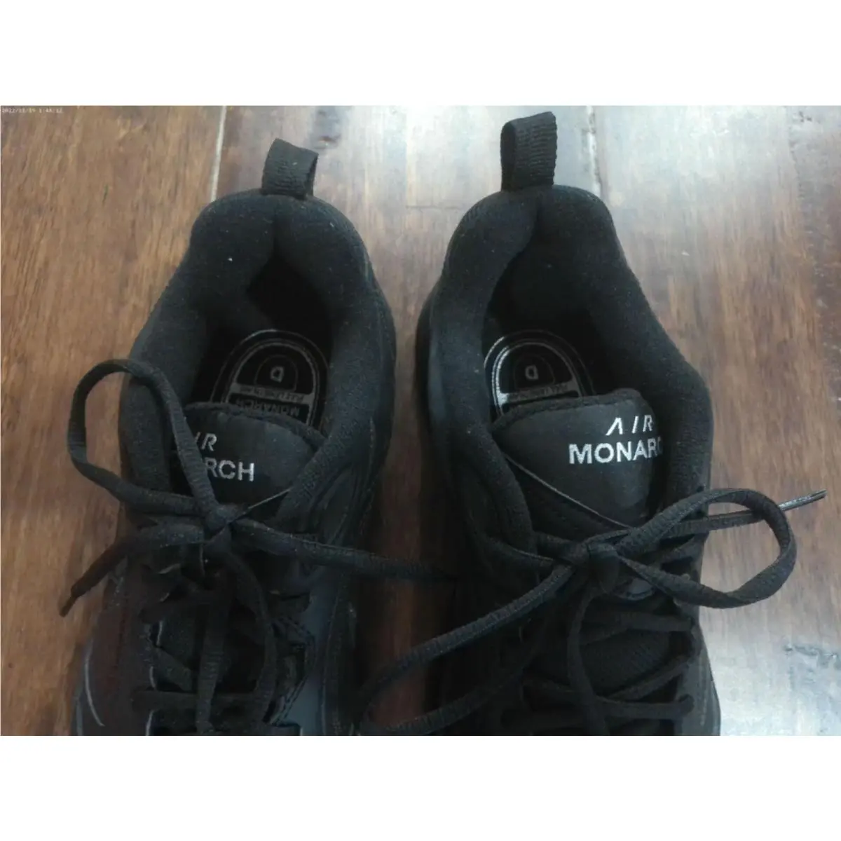 Nike shoes - Nike Air Monarch - Air Monarch - Black 9