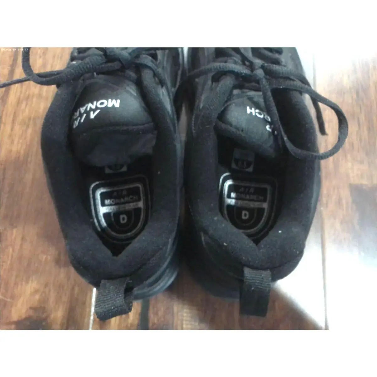 Nike shoes - Nike Air Monarch - Air Monarch - Black 6