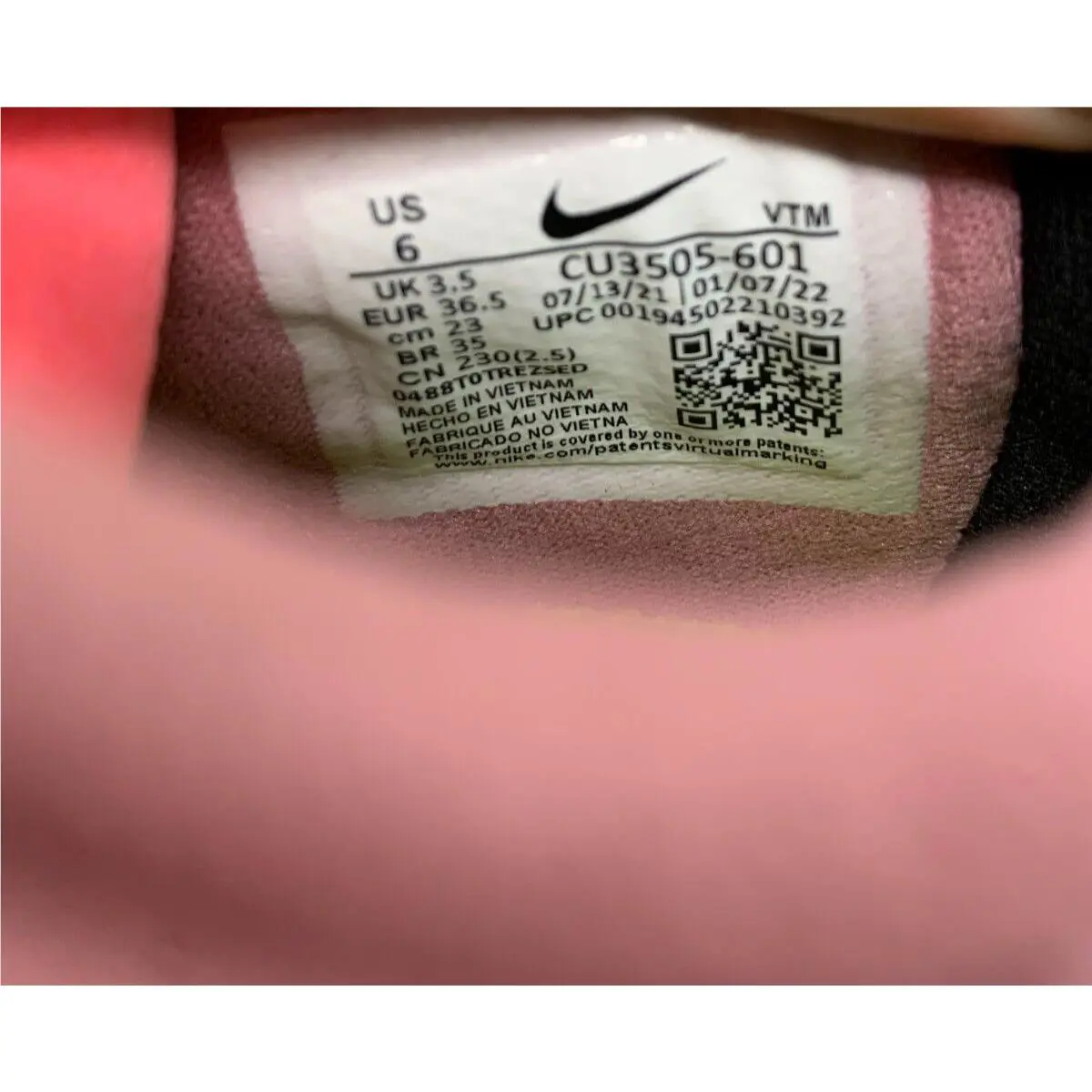 Nike shoes - Nike Renew Run - Renew Run - CU3505-601 - Pink (UPC: 194502210392) 2