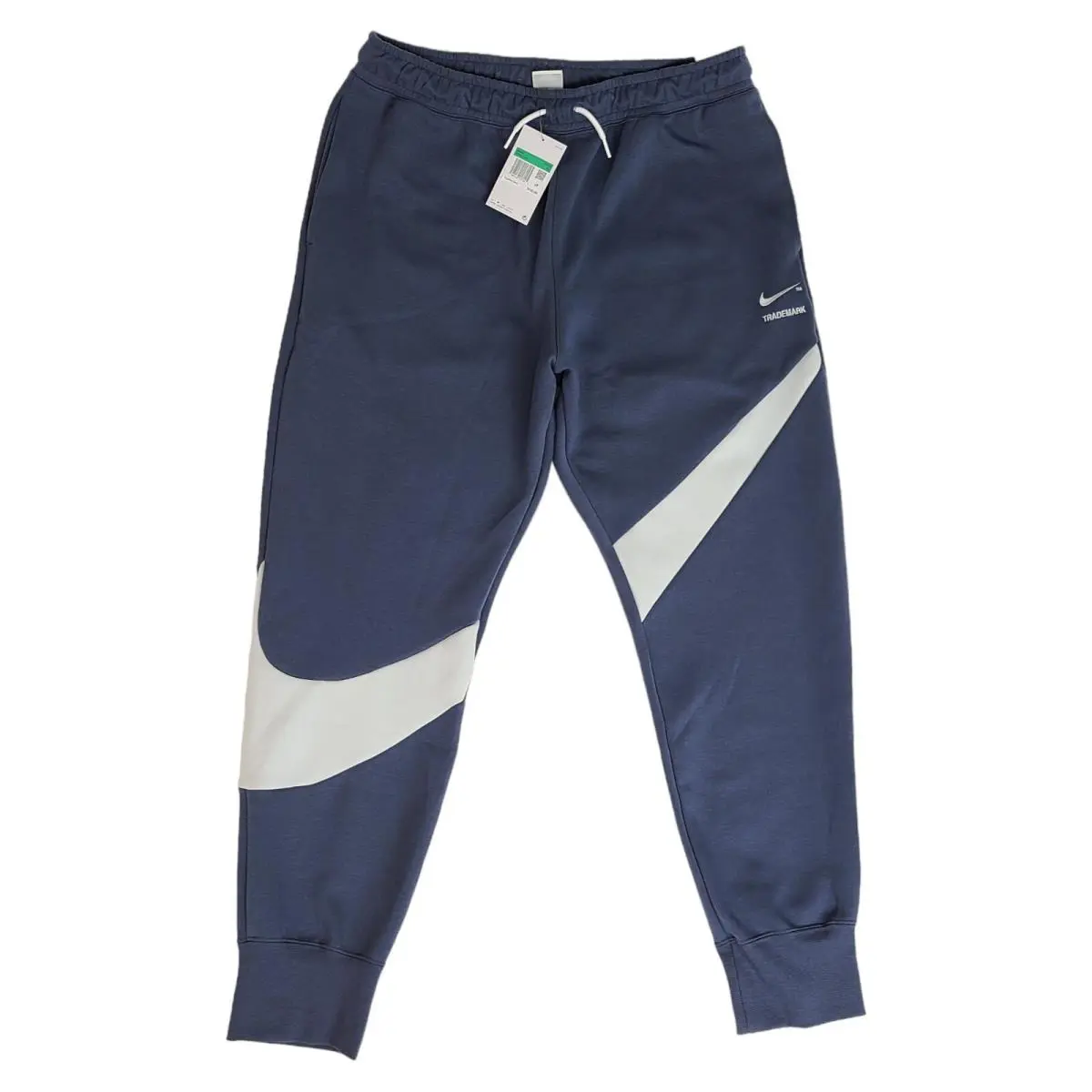 Nike Mens XL Big Swoosh Sportswear Tech Fleece Jogger Sweatpants Blue